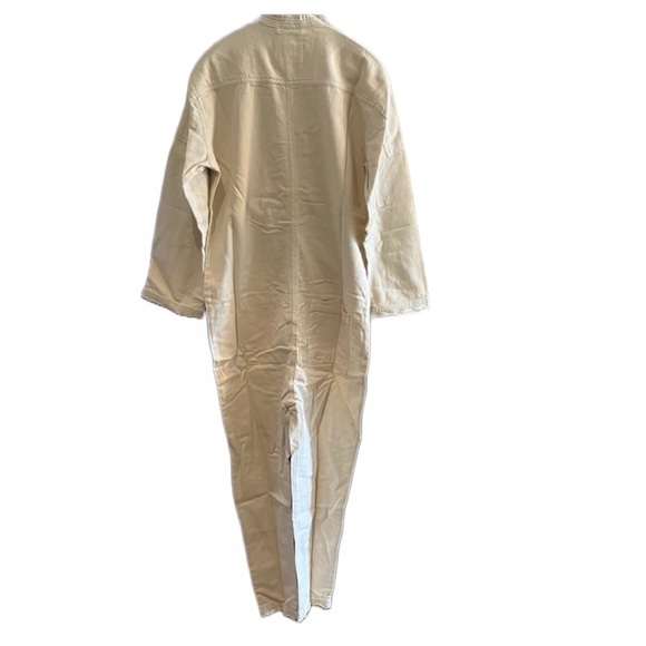 Free People x Sandrine Rose Kimono style Jumpsuit Size XS in Off-White. NWT - Picture 3 of 9